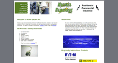 Desktop Screenshot of nickelelectricinc.com